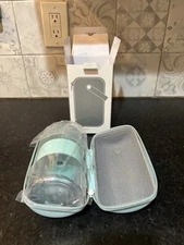 ZENS Modern Small Travel Tritan Tea Infuser Teapot, Smart One Touch Tea Maker...