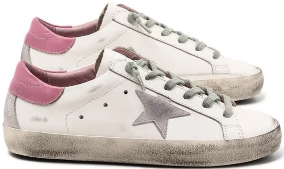 Golden Goose Superstar White Ice Pink W for sale | eBay
