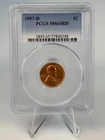 1957-D Lincoln Wheat Cent 1C PCGS MS65 RD Red Gem Denver Mint Penny Coin