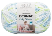 Spinrite 161104-04233 Baby Blanket Big Ball Yarn-Funny Prints