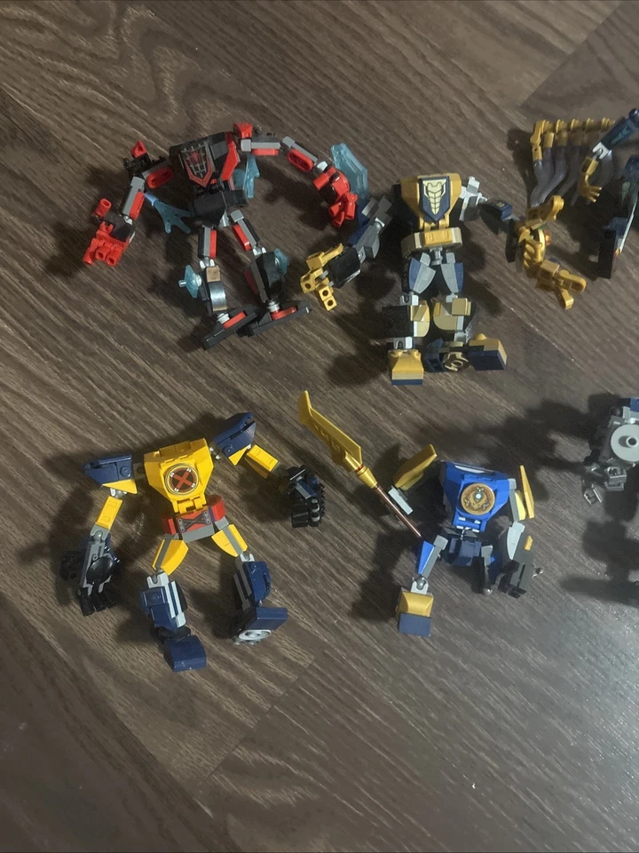 Lote LEGO Mech - Thor, Spiderman, Capitán América, Wolverine, Eternals y más Foto 2 de 4