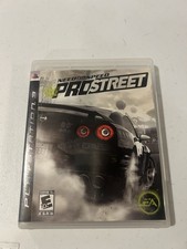 Need for Speed: ProStreet (Sony PlayStation 3, 2007) complete With Manual Tested