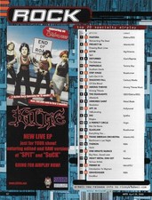 Póster de anuncio comercial promocional Spit 2000 vintage raro de Kittie para vivo como nuevo 8,5x11