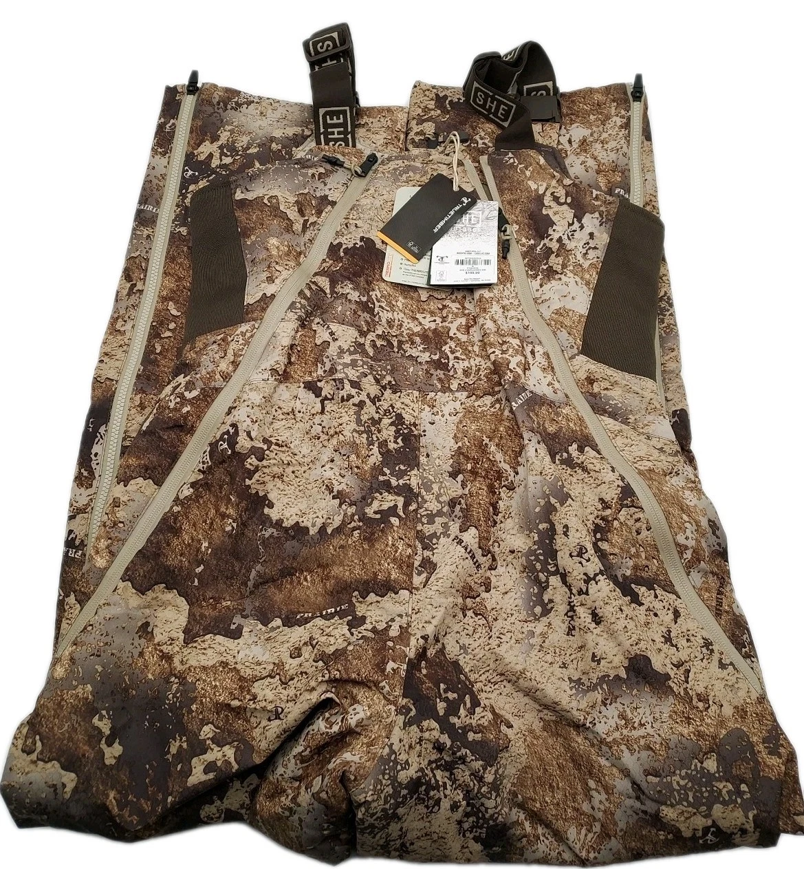 SHE Outdoor Prairie Confluence Insulated Waterfowl Bib Women's Sz Small (#D2-B1)