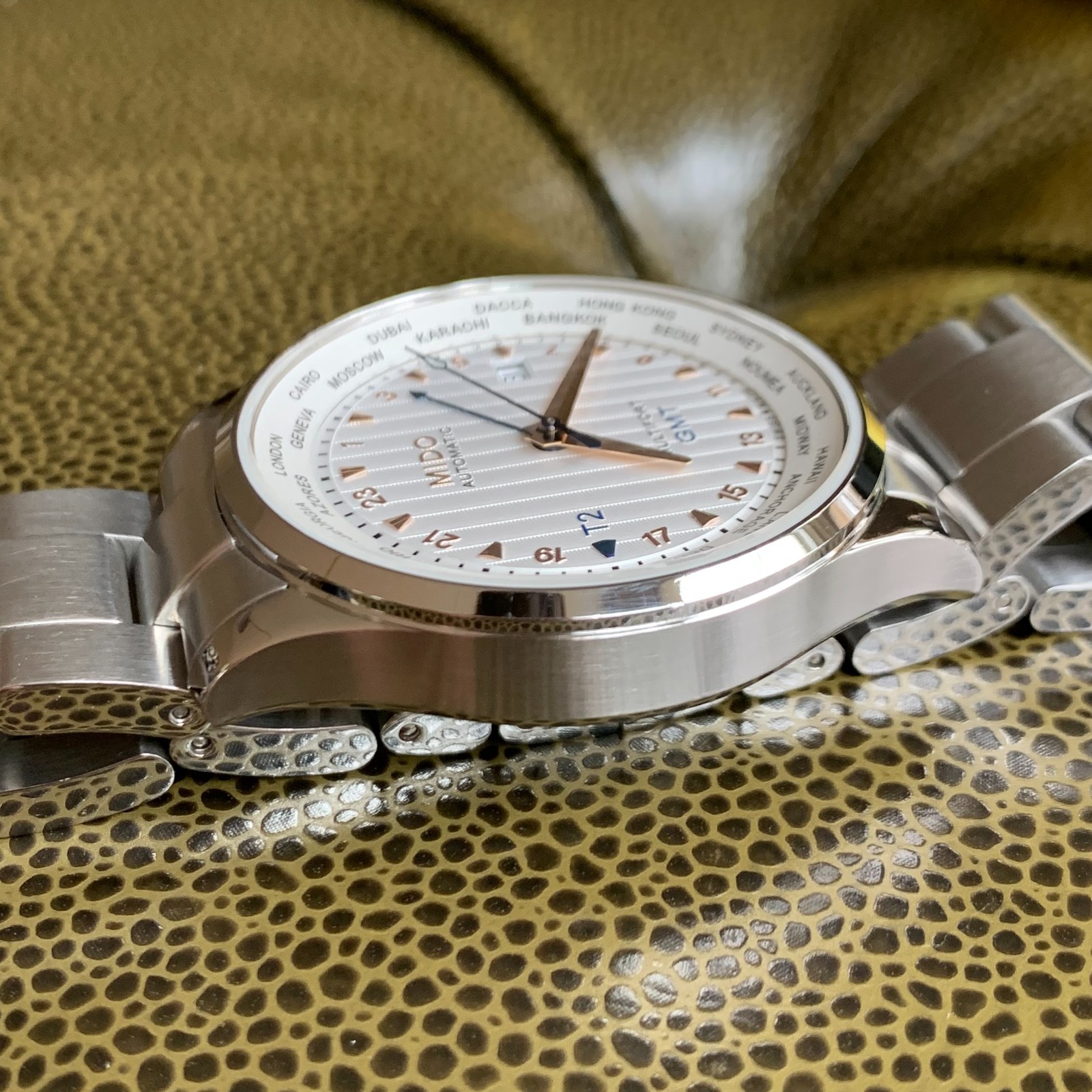 Mido Multifort GMT Worldtime Automatic M005929A M… - image 10