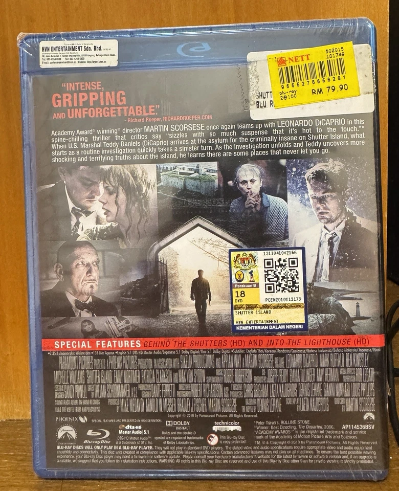 Bluray - Shutter Island - Image 2 of 2