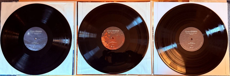 Game Of Thrones - Season 8 - Soundtrack - Triple Vinyl -Ramin Djawadi - Black LP - Image 2 of 4