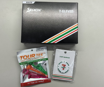 SRIXON Z-STAR 7-ELEVEN Limited Golf Balls 1 Dozen + TOUR TEE Marker Set