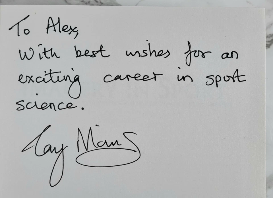 Imagery In Sport - SIGNED FIRST EDITION - by Tony Morris... - 2005 - Hardcover  - Image 2 of 4