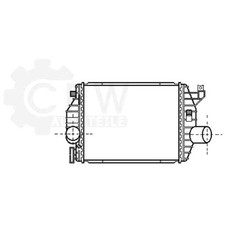 Ladeluftkühler für Mercedes-Benz Vito Kasten V-Klasse 638 638/2 110 TD 2.3 V 230