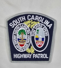 SOUTH CAROLINA STATE TROOPER S.C. HIGHWAY PATROL POLICE SHOULDER PATCH