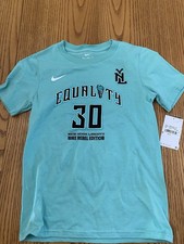 NIKE YOUTH UNISEX BREANNA STEWART NEW YORK LIBERTY #30 T SHIRT SZ MEDIUM 10-12