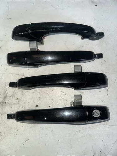 CHRYSLER 300c SRT DESIGN BLACK DOOR HANDLES SET X4 Saloon Touring Crd Hemi Set4