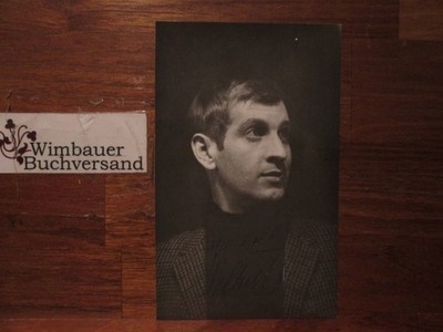 Original Autogramm Hellmuth Hron (1933-2002) /// Autogramm Autograph signiert si