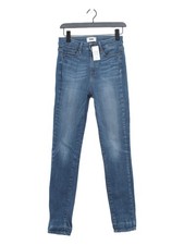 Paige Women's Jeans W 26 in Blue Cotton with Polyester, Viscose, Spandex Skinny