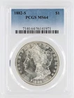 1882-S Morgan Silver Dollar PCGS MS64 S$1 San Francisco Minted No Reserve