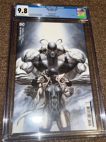 The Joker 15 (2022) 1:25 Guillem March Variant Cover, CGC Graded 9.8
