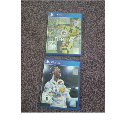 ps4 Fifa 17 und Fifa 18 2 spiele