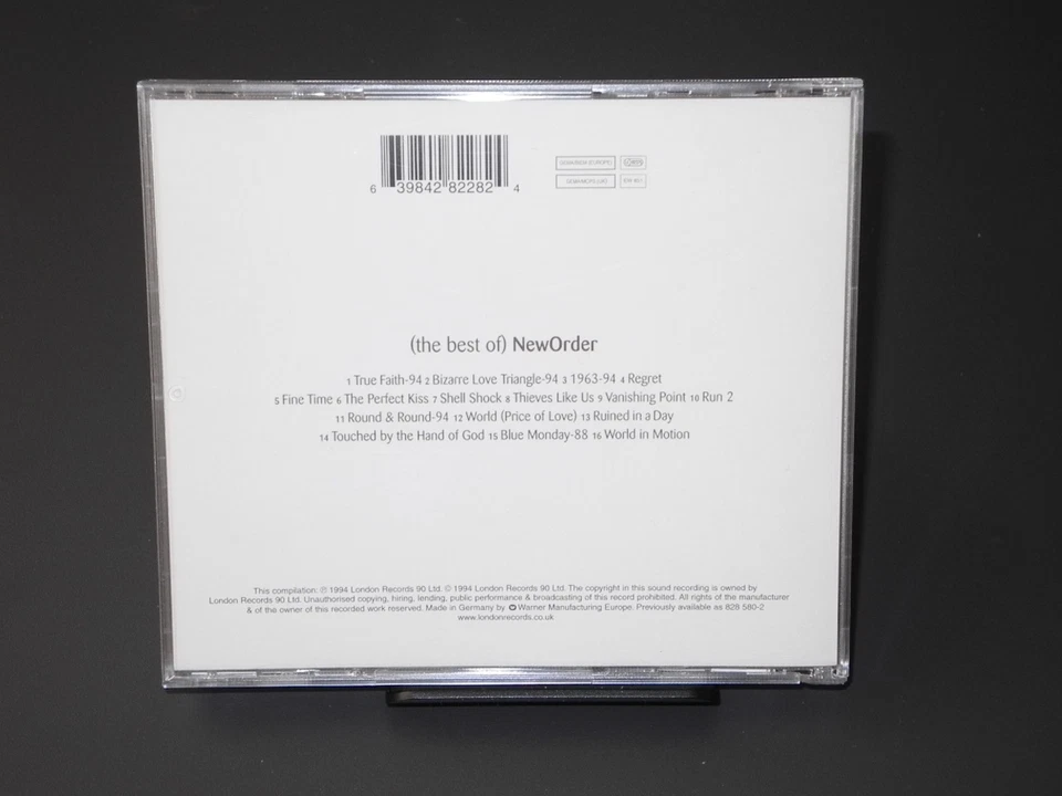 new order cd - the best of - Bild 2 von 2