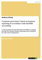 Andreas Schutt | Corporate Governance Based On Business Reporting In...