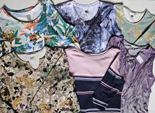 Christopher & Banks (CJ Banks) Women Large short & 3/4 sleeve tees; sold indiv.