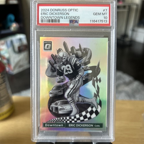 2025 Donruss Optic Eric Dickerson Downtown PSA 10