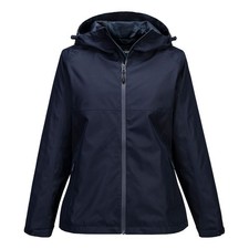 Portwest Ladies Womens Professional Waterproof Windproof Hooded Rain Jacket S614