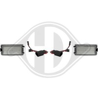LED Diederichs Kennzeichenleuchte Hinten FüR Seat Ibiza III 6L1 Arosa 6H 5P1