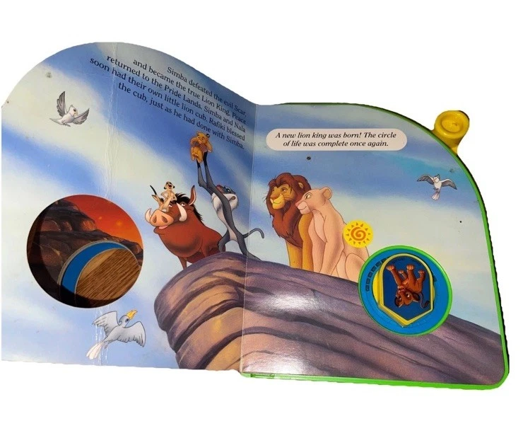 Libro parlante de cuentos See 'n Say 1994 Mattel Lion King Foto 2 de 4