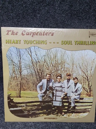 Vintage Carpenters Heart Touching Soul Thrilling 12" Black Vinyl LP Gospel