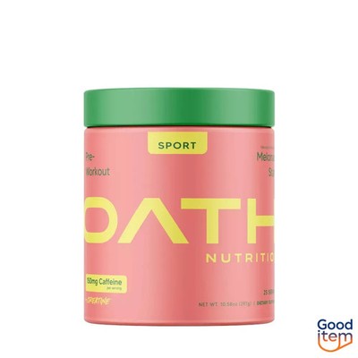 Oath Nutrition Pre-Workout Sports Nutrition Supplement Powder Melonade Stand 25 
