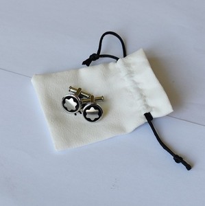 Montblanc Star Round Cufflinks,Stainless Steel Cufflinks,MB116661 No box