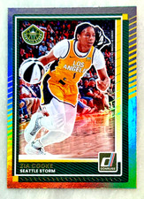 Zia Cooke 2025 Panini Donruss WNBA Holo Silver Foil Card- #69 Seattle Storm