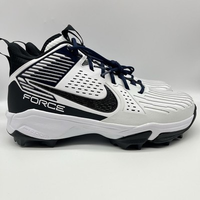 Nike Force Savage pro 3, Men’s navy and white football cleats Nike Force Savage Pro 3 White Midnight Navy for Sale  main image 4