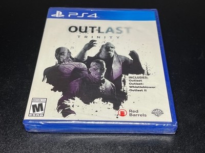 Outlast Trinity - PS4 PlayStation 4 RARE Factory Sealaed - B12