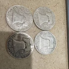 Franklin Half Dollar Lot 1951, 1960-D, 1962-D, 1963-D Silver 50C Coins