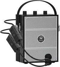 WinBridge S98Plus 50W Voice Amplifier 2 Wireless Headset Mics Bluetooth PA New