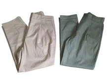 Niko And ... Pleated Cropped Pants Size 3 26x25 (2 Pair) Japanese Streetwear