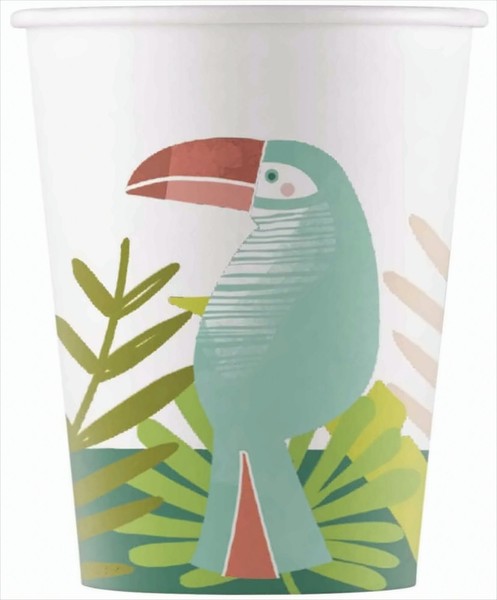 Toucan Pappbecher 200Ml 8 StüCk Neu & Ovp-image