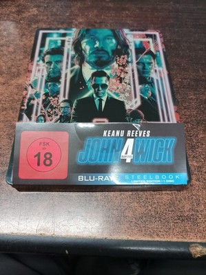 John Wick: Kapitel 4 Blu Ray Steelbook Limited Edition Keanu Reeves