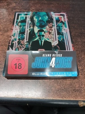 John Wick: Kapitel 4 Blu Ray Steelbook Limited Edition Keanu Reeves - Bild 1 von 4