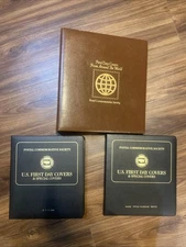 Postal Commemorative Society US First Day & Special Covers Albums LOT 1981-1991