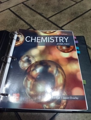 Chemistry: Atoms First 4th Edition In Texas ATM Aggies Binder  McGraw Hill