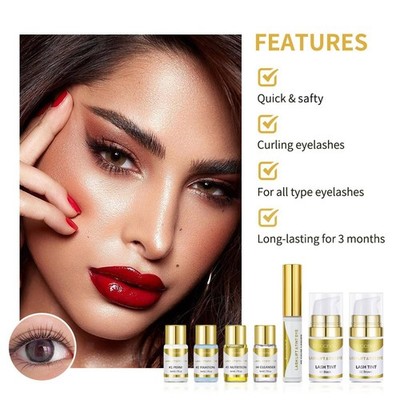 Dauerwelle Professionelle Verlängerungen, Lash Curling