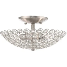 Lighting 2 Lt Brushed Nickel Ceiling Mount
