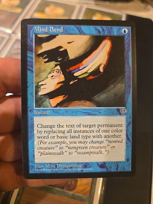 MTG Mirage Mind Bend Never Played Nm