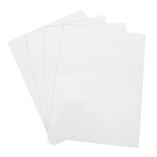 4 Pcs Double Sided Sign Blank Aluminum Signs for Outdoors Metal Crafting