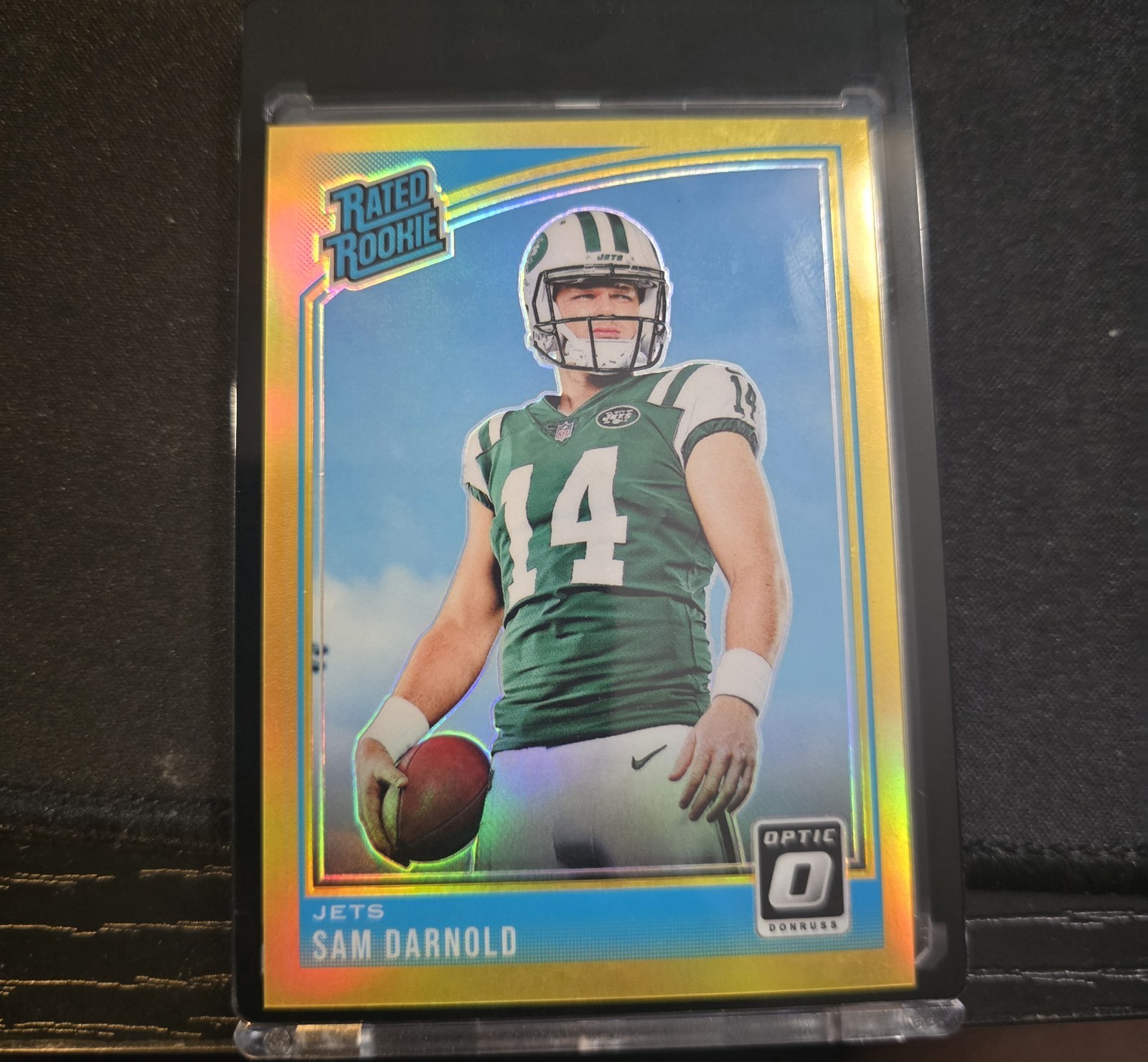 2018 PANINI DONRUSS OPTIC GOLD #151 SAM DARNOLD #/10