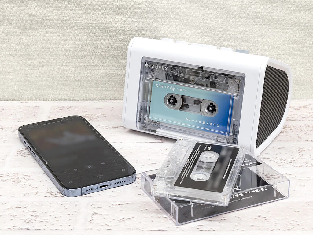 AUREX　AX-R10C AUREX Bluetooth cassette player AX-R10C USB Type-C