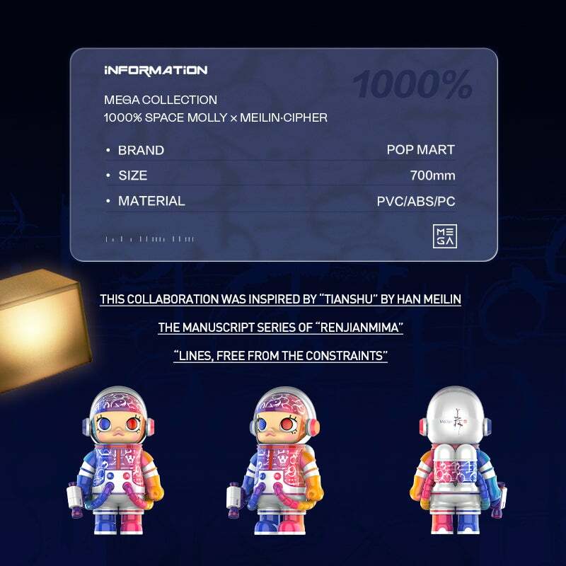 日本10体 1000％ SPACE MOLLY Meilin Cipher 美林 MEGA SPACE MOLLY 1000% Meilin Cipher 2022 LIMITED – TOYSEZ